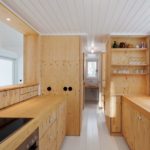 المطبخ المنزل المشي من خلال تصميم غير عادي