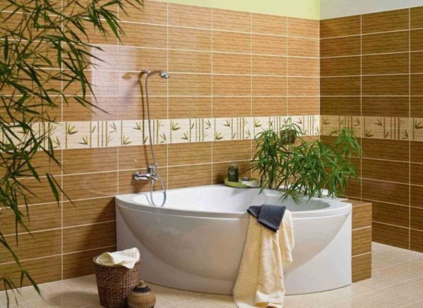 Phòng tắm phong cách sinh thái
