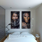صور ديكور جدار غرفة النوم