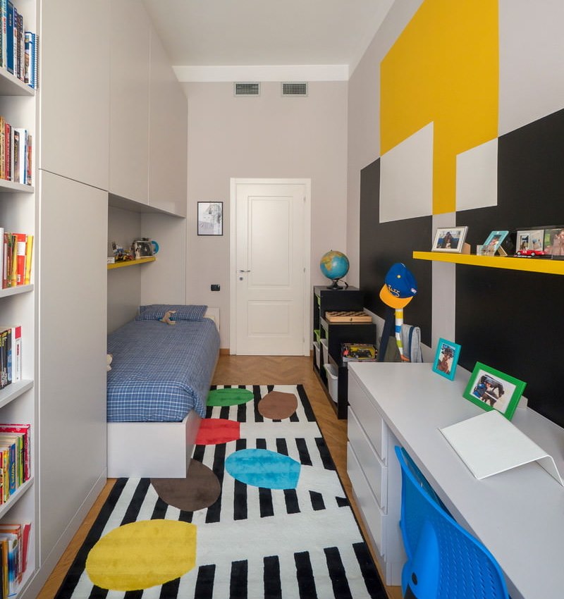 עיצוב חדרי ילדים צרים