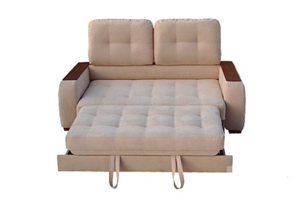 Utrullbar sofa