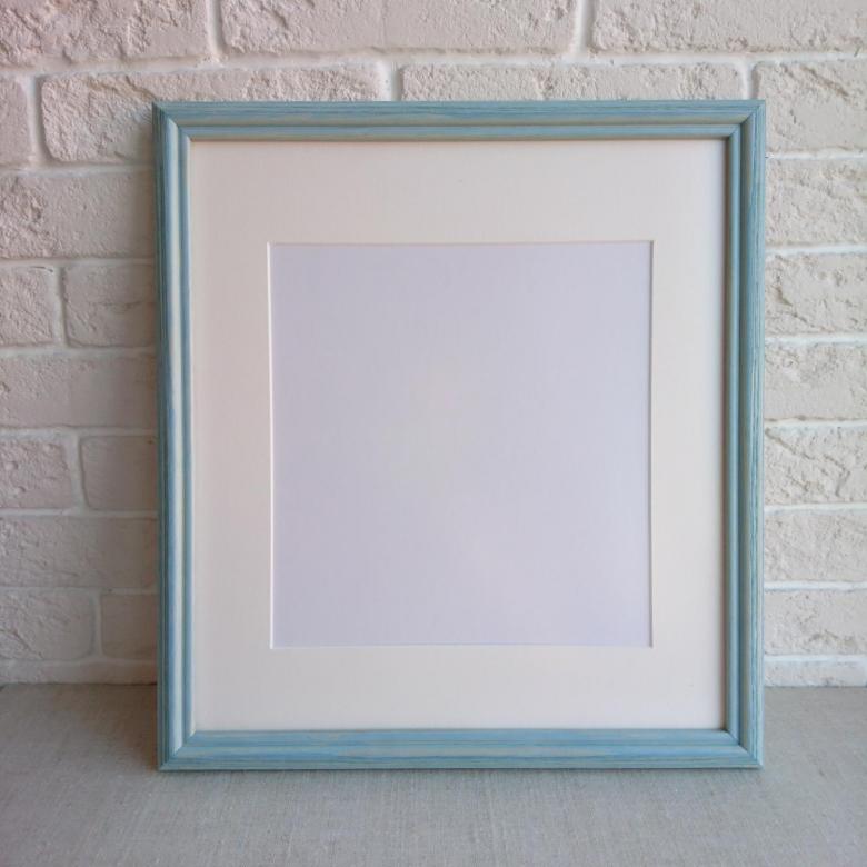 Mint wood frame for photography