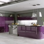 Kitchen design in a country house