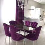 Purple Upholstered Chairs