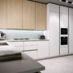 High tech kitchen in beige