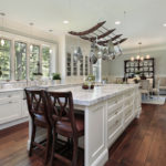 American style kitchen interior
