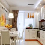 Design a small kitchen in a modern style
