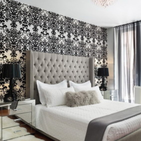 crno-bijele ideje za dizajn spavaće sobe