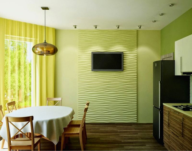 צבע הקירות בסוג הצילום של המטבח