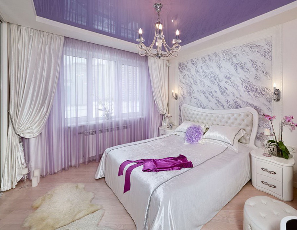 violetti makuuhuone vaihtoehtoja