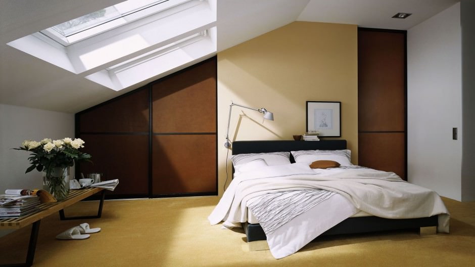 רעיונות לעיצוב חדר השינה בעליית הגג