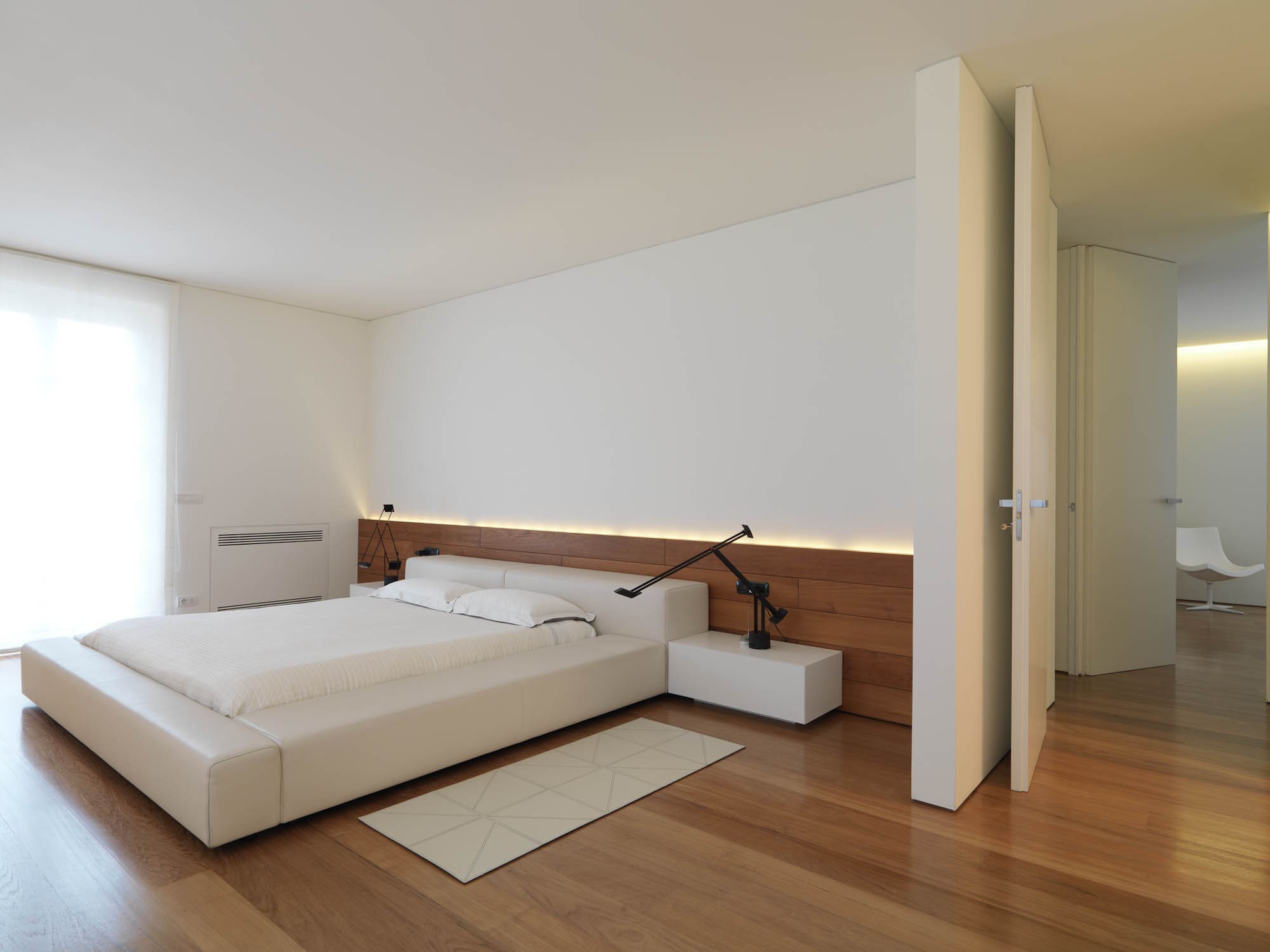минималистички намештај за спаваће собе