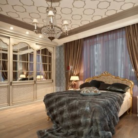 الأرضيات غرفة نوم الكلاسيكية الجديدة