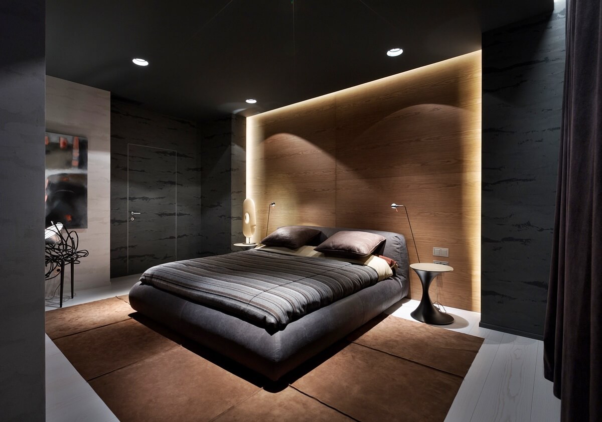 High-Tech-Schlafzimmerbeleuchtung