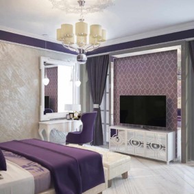 foto bilik tidur lilac