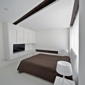 minimalizmo miegamasis modernus