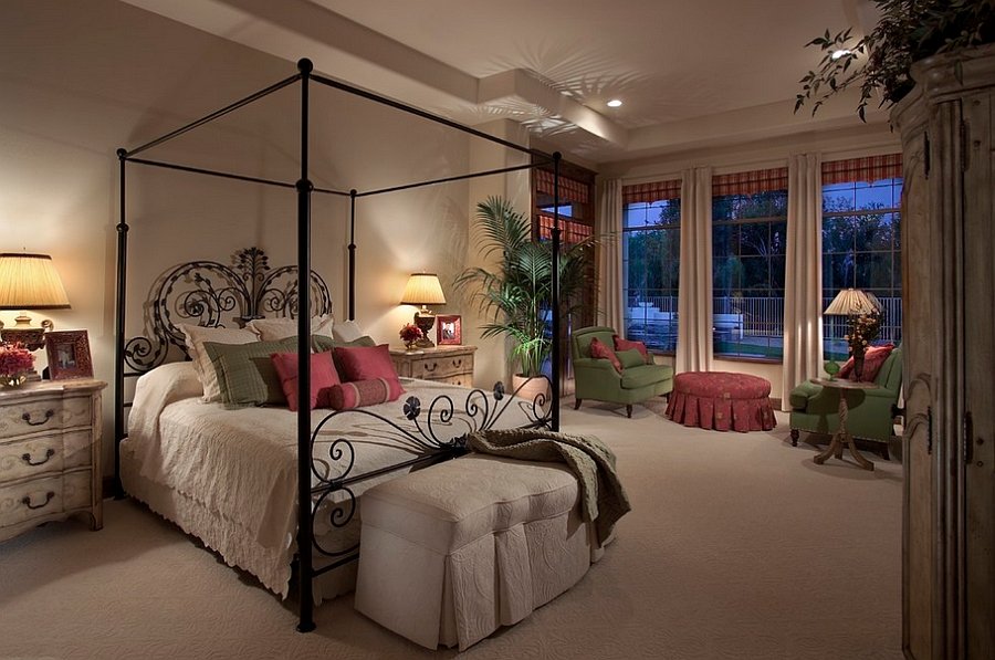 Фотографија дизајна спаваће собе у Арт Ноувеауу