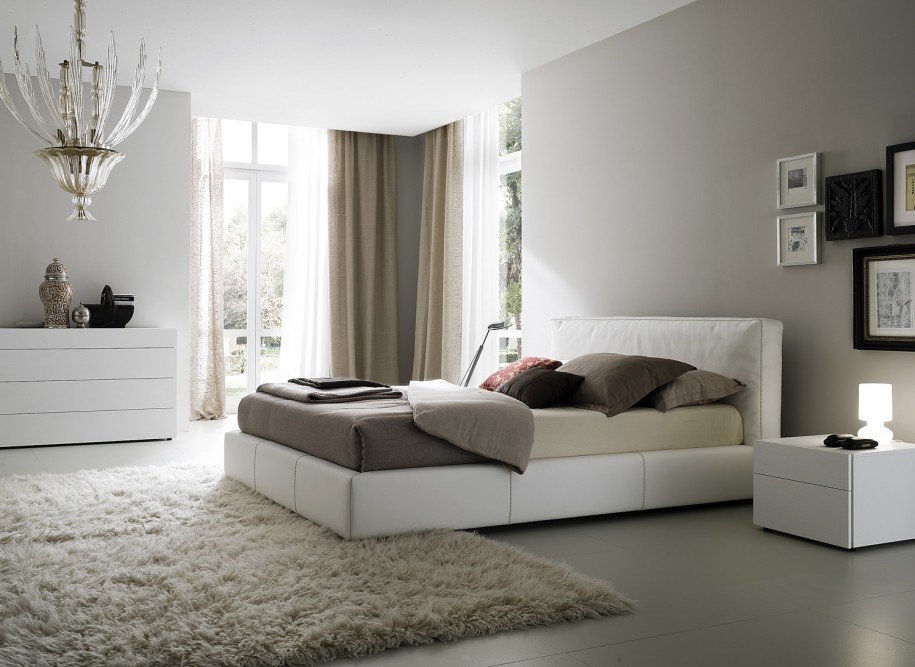 Foto di design della camera da letto in stile Liberty