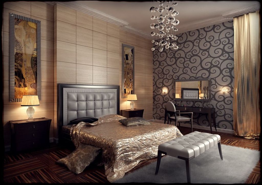 Art Nouveau-slaapkamer