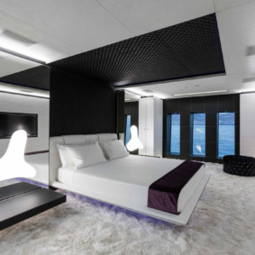 High-Tech-Schlafzimmer
