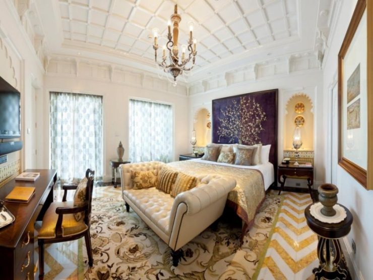 Art Deco nápady na ložnice