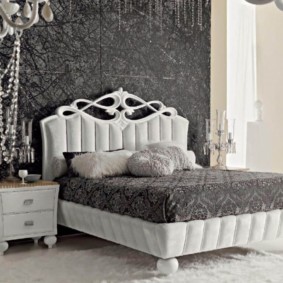 Art Deco sisustus makuuhuone