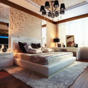Art deco guļamistabas dizaina foto