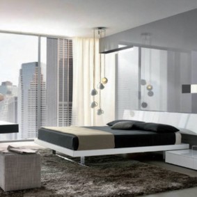 idei de decor pentru dormitor de înaltă tehnologie