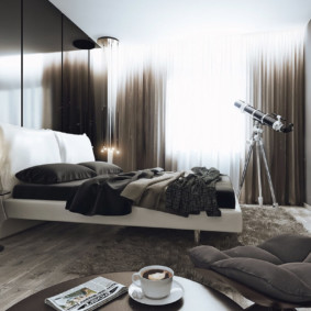 high-tech bedroom interior photo