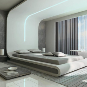 opcions fotogràfiques de dormitori d'alta tecnologia