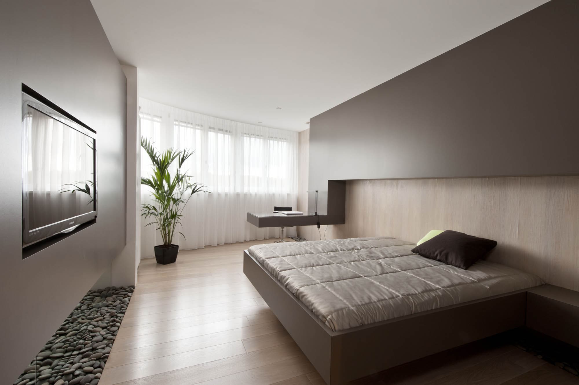 foto di arredamento camera da letto minimalismo