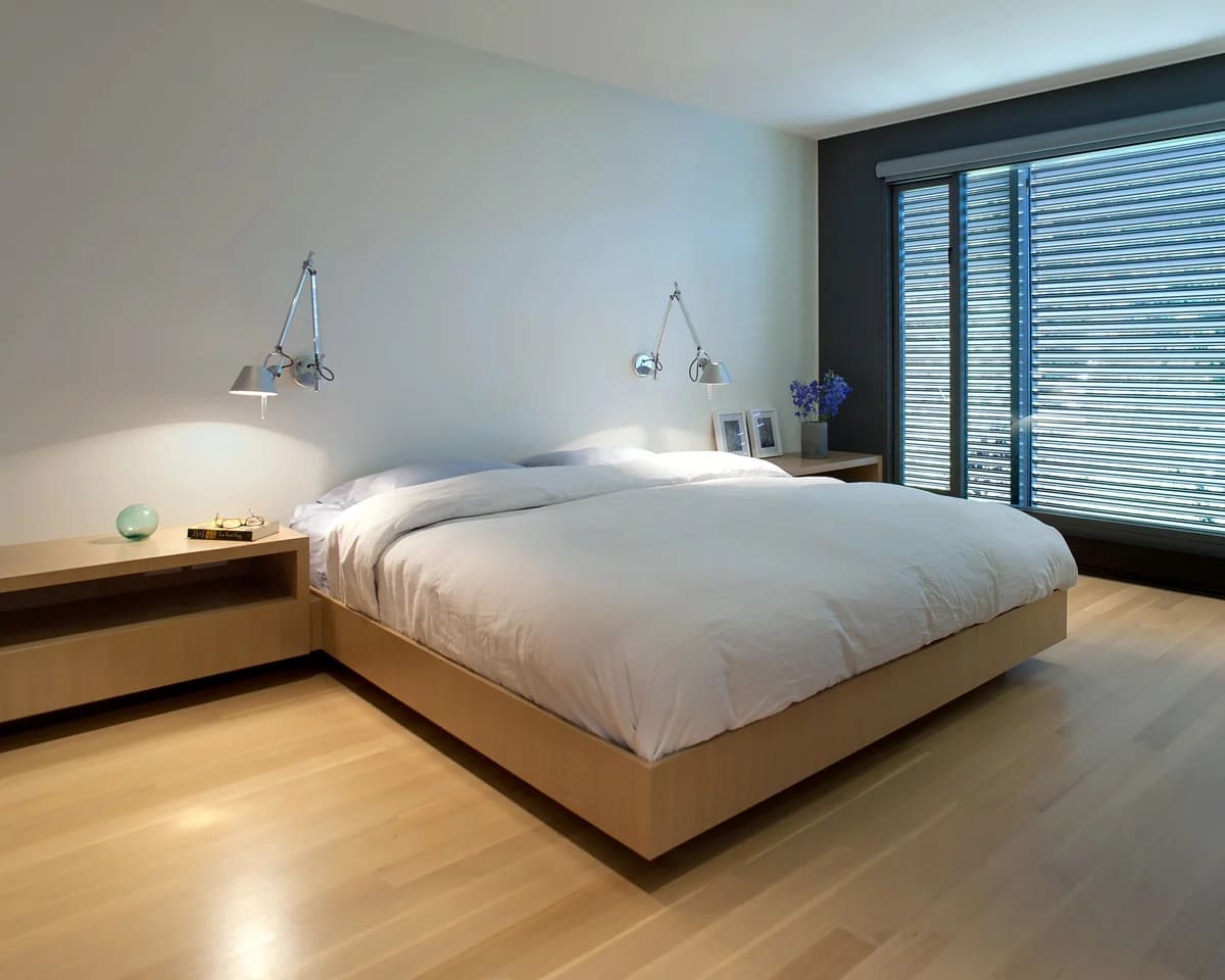 минимализъм снимка на спалня дизайн