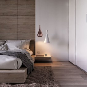 minimalizam ideja za dizajn spavaće sobe