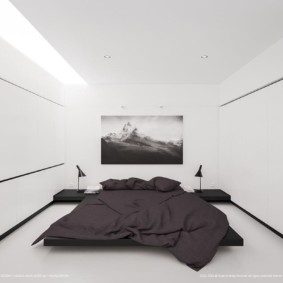 decoració fotogràfica del dormitori minimalisme