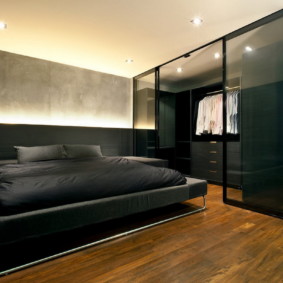 minimalista hálószoba áttekintő fotó