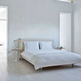 minimalistické nápady na spálne