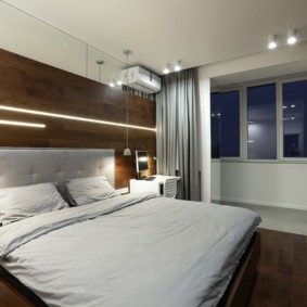 minimalistické možnosti ložnice