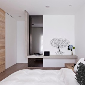 minimalistiska sovrum typer av idéer