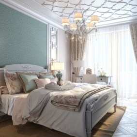 صورة غرفة نوم ديكور الكلاسيكية الجديدة