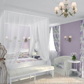 עיצוב תמונות לחדר שינה בסגנון פרובנס