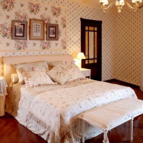 חדר שינה בסגנון פרובנס