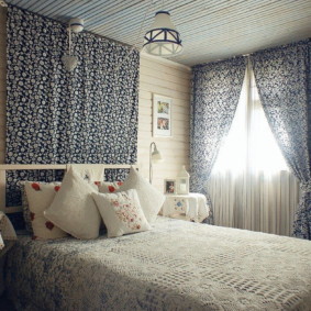 טקסטיל תמונות לחדר שינה בסגנון פרובנס
