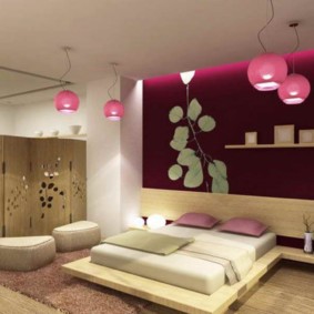japonské nápady na design ložnice