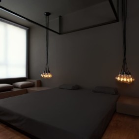 možnosti designu minimalismu stylu ložnice