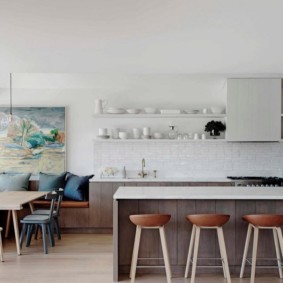sufragerie bucătărie design modern