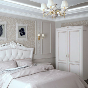 phòng ngủ màu trắng