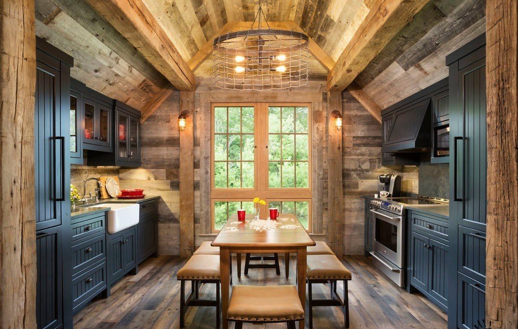 country dining kitchen design