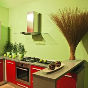 idéias de design de pintura de cozinha