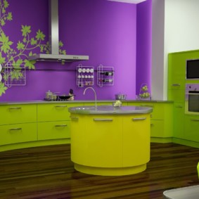 pintar para idéias de cozinha interior