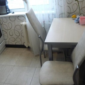 Kitchen chairs with soft backs